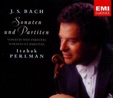 Itzhak Perlman - Bach: Solo Violin Sonatas and Partitas - Itzhak Perlman CD QFVG picture