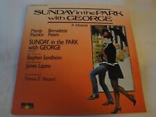SUNDAY IN THE PARK WITH GEORGE Original Broadway cast LP VINYL ALBUM picture