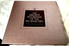 2 LP Red Vinyl Tommy Dorsey Box Set VTG Franklin Mint Big Band Era Recordings picture