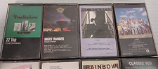 Lot of 10 Vintage Rock & Roll Cassette Tapes with Cases - Various Artists picture