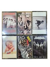 VTG Lot of 6 Various 1980's Rock N Roll Cassettes ( Kiss/Van Halen, Etc.) Preown picture