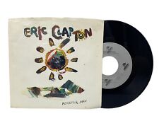 Eric Clapton: Forever Man/Too Bad 45 7” (1985 Warner Bros) Record & Pic Sleeve picture
