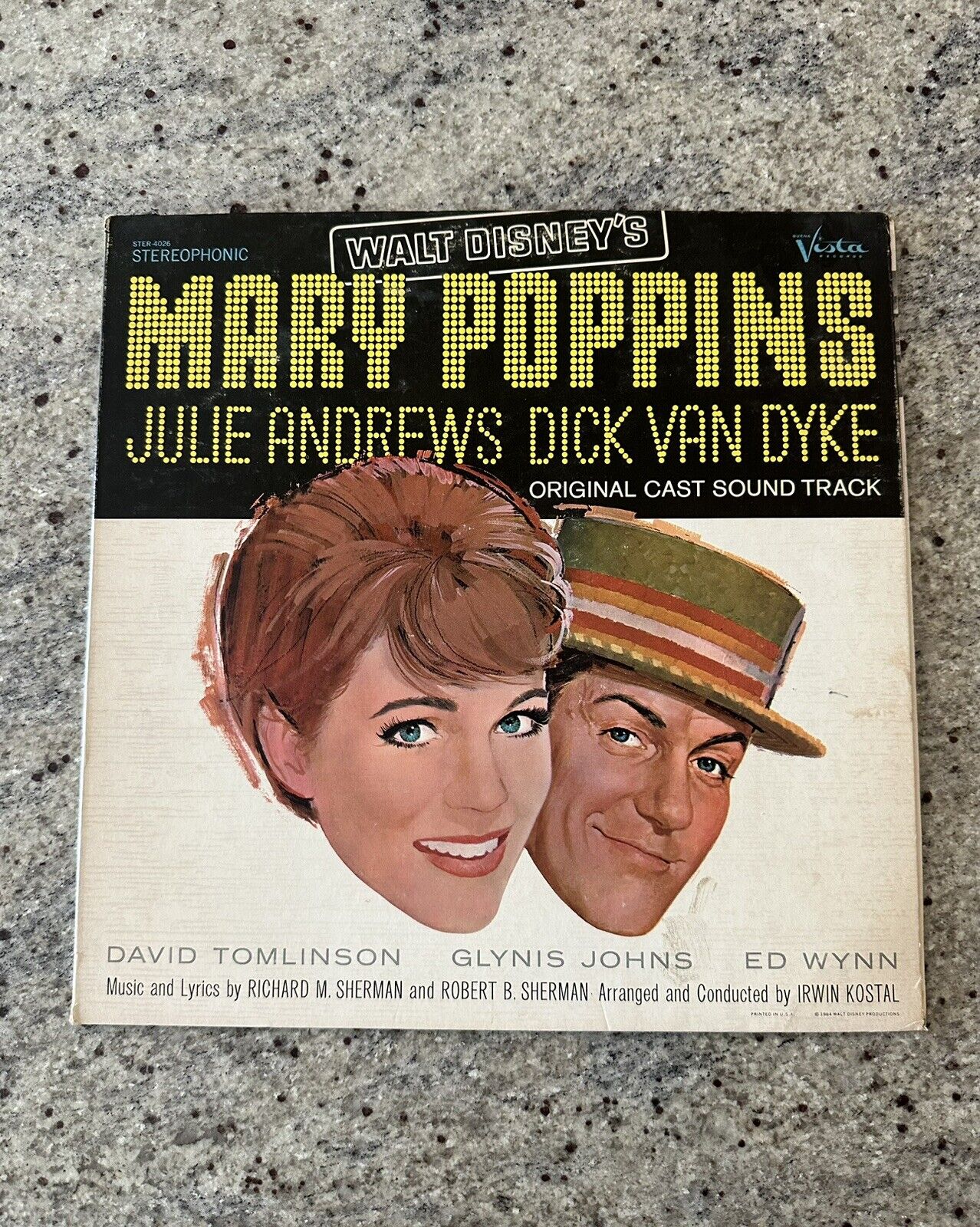 Walt Disney Marry Poppins Original Cast Sound Track