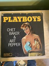 CHET BAKER & ART PEPPER Playboys LP 1958 World Pacific 1st Press  Play Graded VG picture