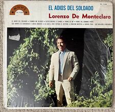 Lorenzo De Monteclaro El Adiós Del Soldado LP 1968 ROVI LPS-1004 W/Shrink EX/VG+ picture