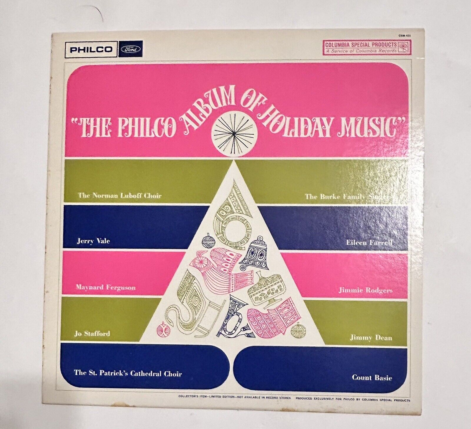 Philco Album Holiday Music - Vintage Christmas LP - Vinyl YRecords