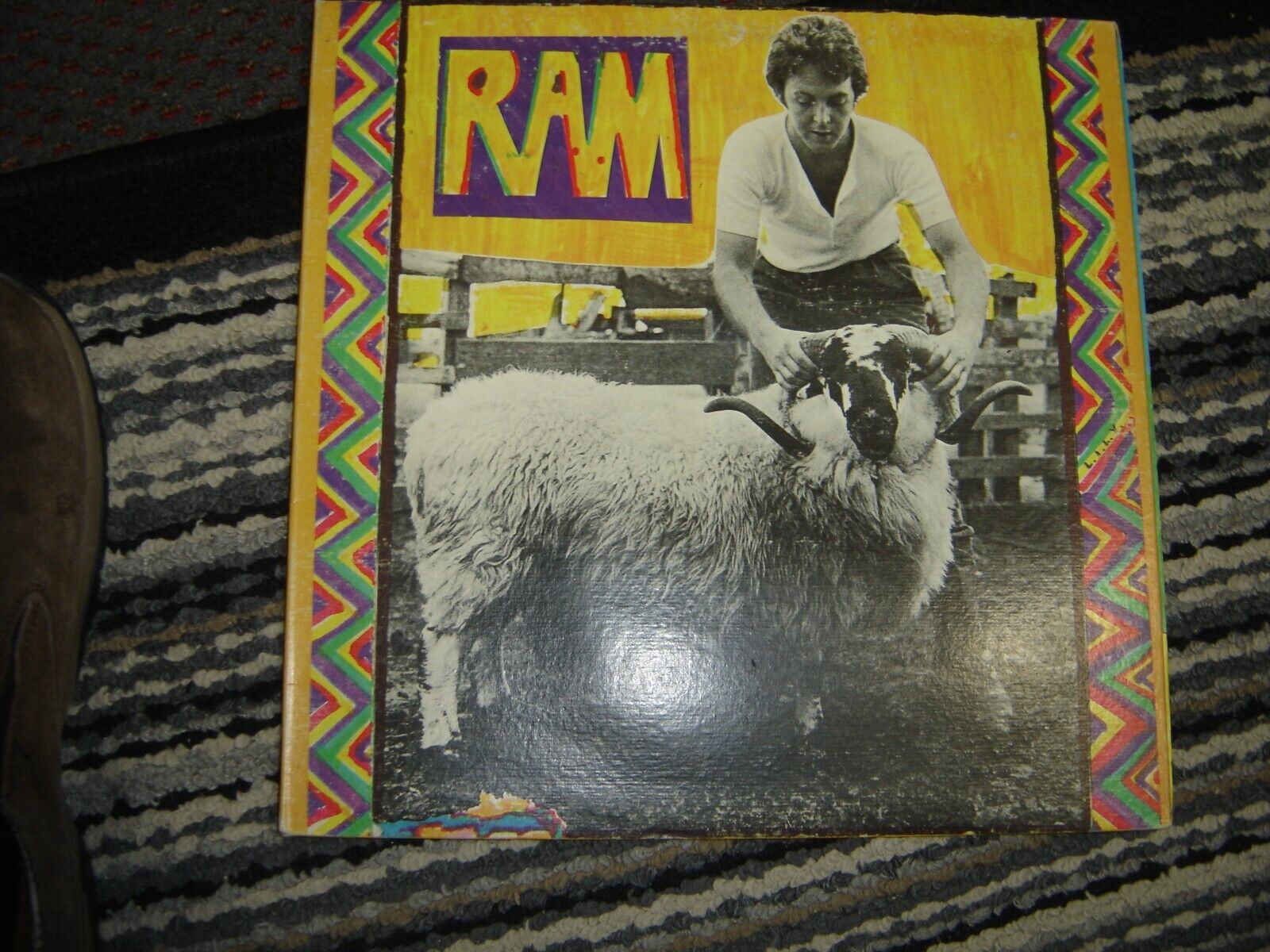 Paul And Linda McCartney - Ram 1971 USA Vinyl LP E/G
