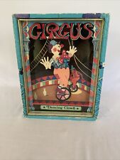 Dancing Clown Music Box Vintage 70’s Unicycle Koji Murai Pierrot de Pierre Plays picture