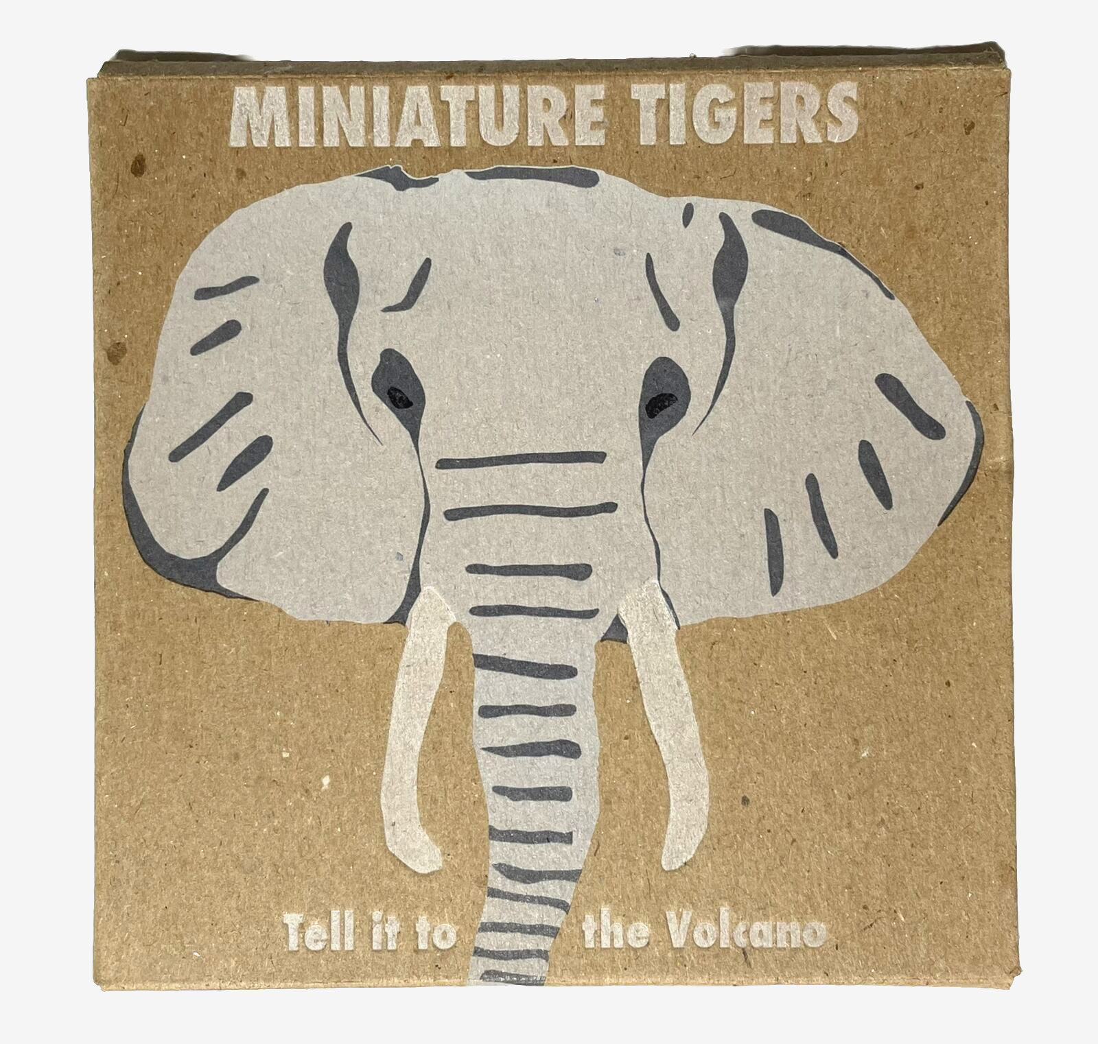Miniature Tigers - Tell It To The Volcano Limited Edition Numbered CD #812/1000