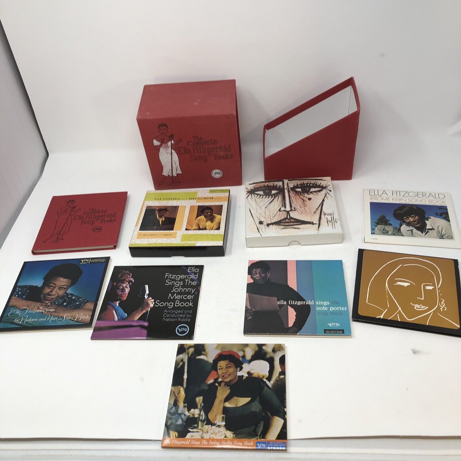 Vintage New The Complete Ella Fitzgerald Song Books - 16 x CD Box Set *MINT*