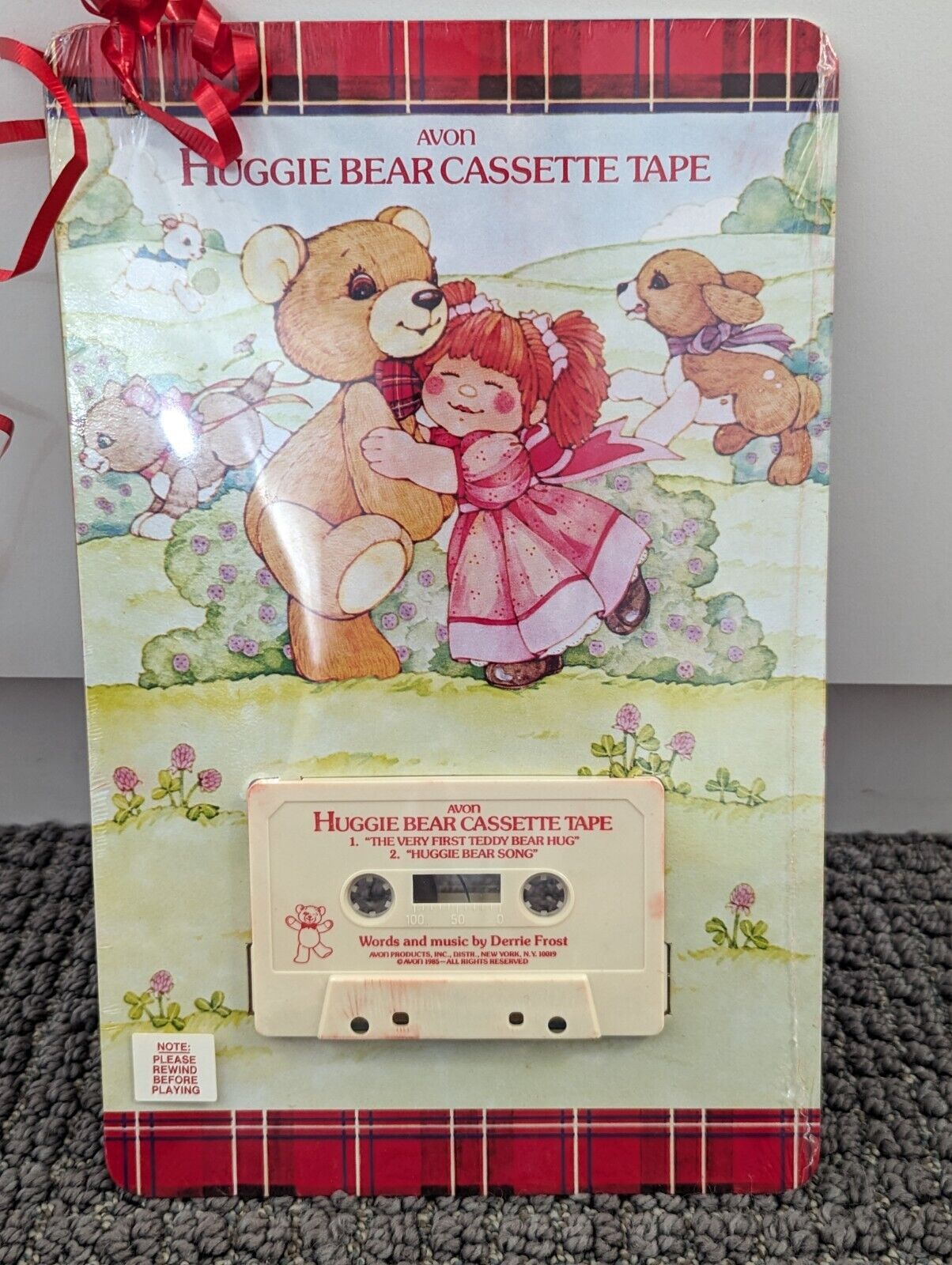 NEW Avon Huggie Bear Cassette Tape VINTAGE 1985 SEALED