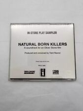 Natural Born Killers Soundtrack In-Store Play Sampler Promo CD by Trent Reznor picture