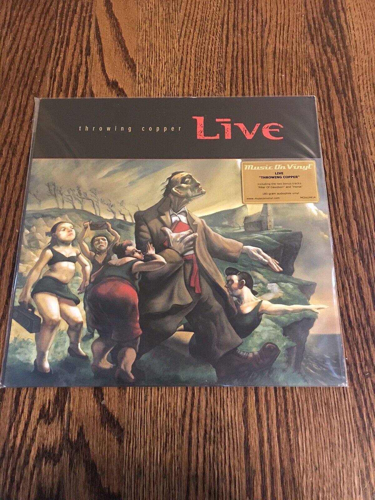 Live Throwing Copper MOV Vinyl MOV LP414 2012 Used Great Condition