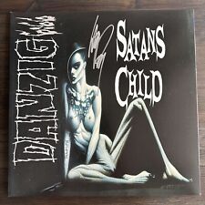 Glenn Danzig SIGNED DANZIG 6:66 Satans Child Green Coke Bottle Vinyl  LP picture