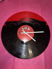 Vintage vinyl sun records album Muscle Cars LP Clock 38 picture