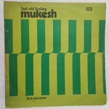 That Old Feeling Mukesh LP Record Bollywood Hindi 1977 Rare Vinyl Pakistan VG+ picture