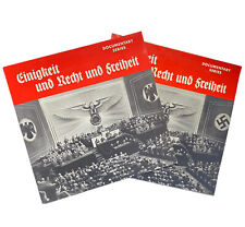 Einigkeit Und Recht Und Freiheit Documentary Series Vinyl LP Response Roosevelt picture