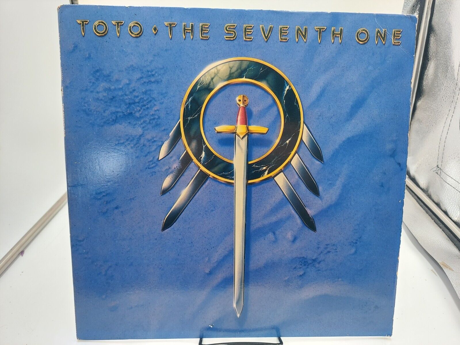 TOTO THE SEVENTH ONE LP Record 1988 Columbia Ultrasonic Clean EX cVG+