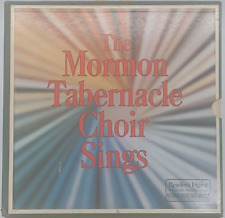 VTG Readers Digest THE MORMON TABERNACLE CHOIR SINGS 1973 5 Vinyl LP Box Set picture