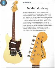 1964 Fender Mustang + Fender Jaguar electric guitar history article picture