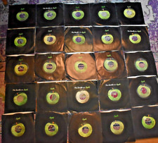 Lot of 25  BEATLES 45's ON APPLE picture