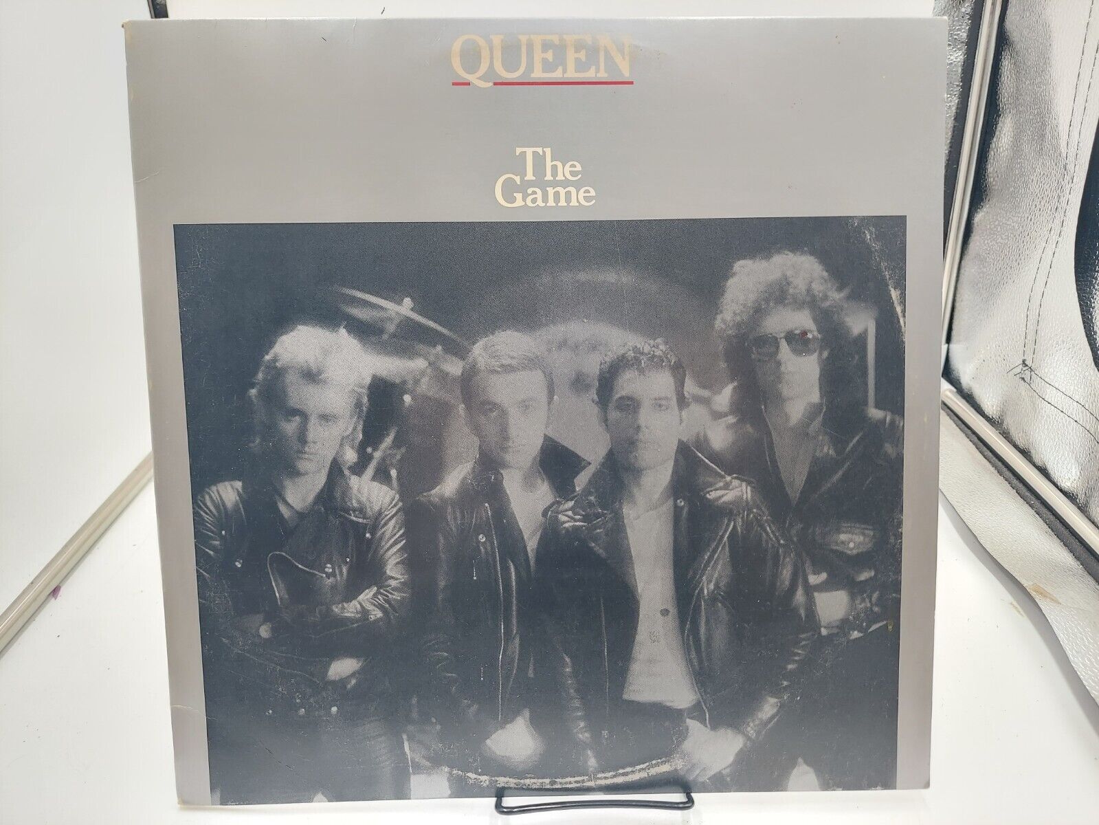 Queen The Game Original 1980 LP Record 1st Elektra 5E-513 Ultrasonic EX cVG+