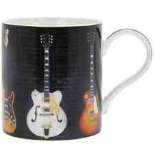 Rock & Roll Guitar China Mug - Music Gift - Music Themed China Mug picture