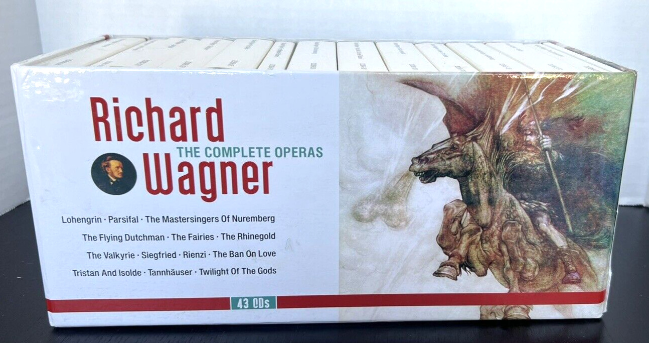 Richard Wagner The Complete Operas 43 CD Box Set