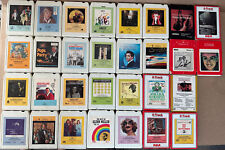 Large Lot of 30 Vintage 60s 70s 8 Track Tapes Elvis, ABBA, Denver, Zhivago, Hits picture