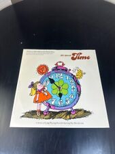 Vintage Vinyl Children's Listen Sing Learn Record Library Time Retro Education picture