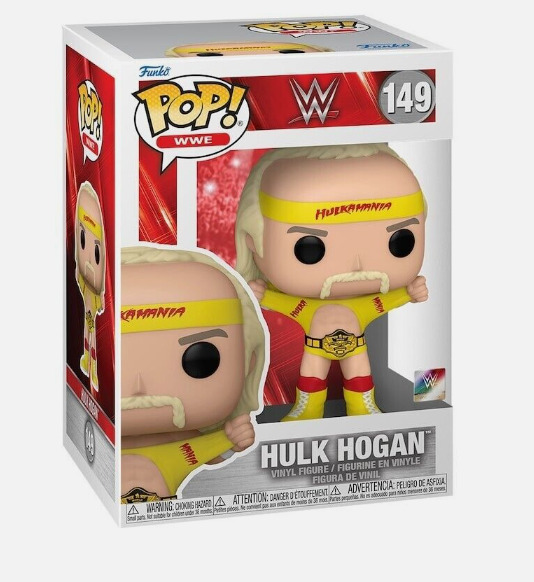 Hulk Hogan Funko Champion Pop Vinyl Figure #149