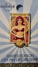 Hard Rock Cafe Bucharest City PIN Up Girl Series Limited to 300 - HRC #533911.   picture