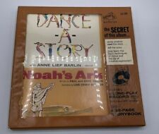 Vintage 1964 Dance-A-Story Series Noah's Ark RCA Victor Book + 45 Vinyl Record picture