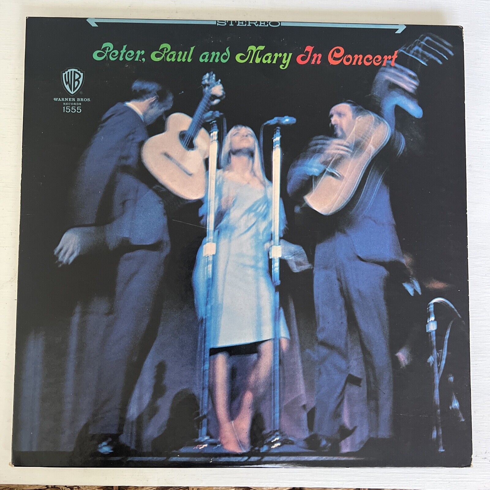 Peter, Paul and Mary In Concert Vinyl 2LP 1966 Warner Bros S38918 Ex/Ex