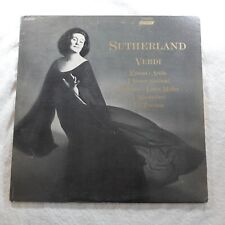 Joan Sutherland Verdi   Record Album Vinyl LP picture