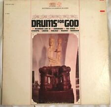 DRUMS FOR GOD African Folk Comp NIGERIAN Ethiopian FIELD RECORDING DEMO PROMO picture