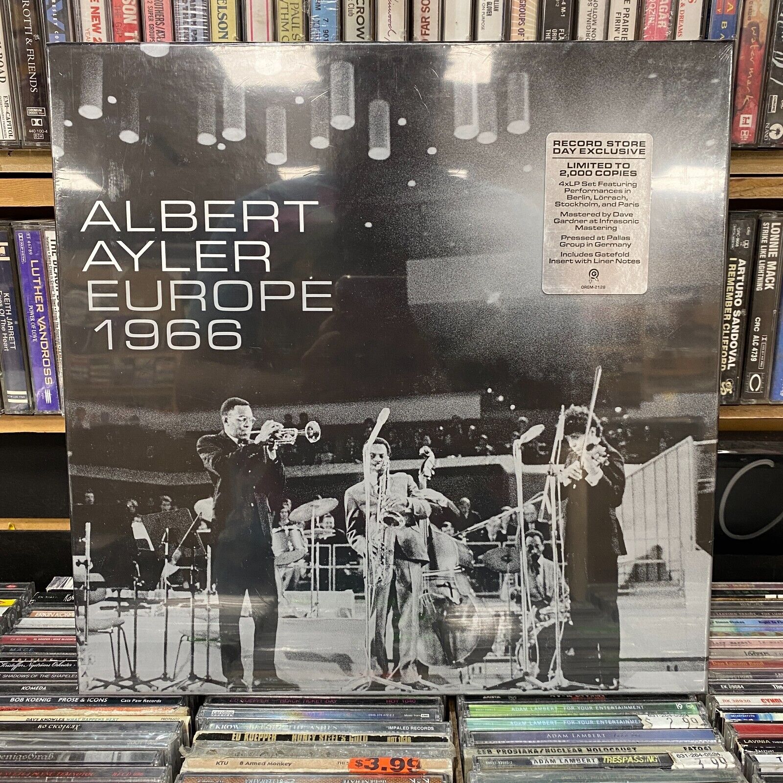 ALBERT AYLER - Europe 1966 (RSD 2023) [VINYL, NEW]