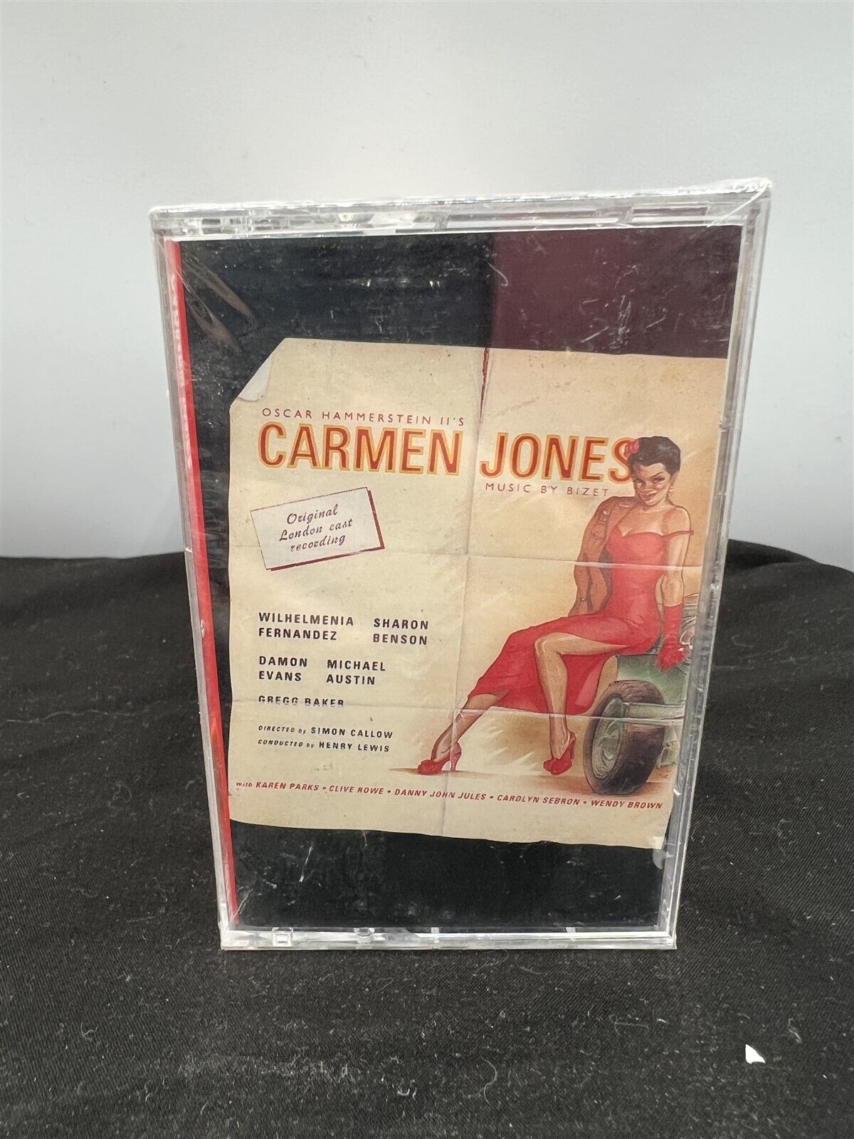 CARMEN JONES ORIGINAL LONDON CAST RECORDING CASSETTE TAPE