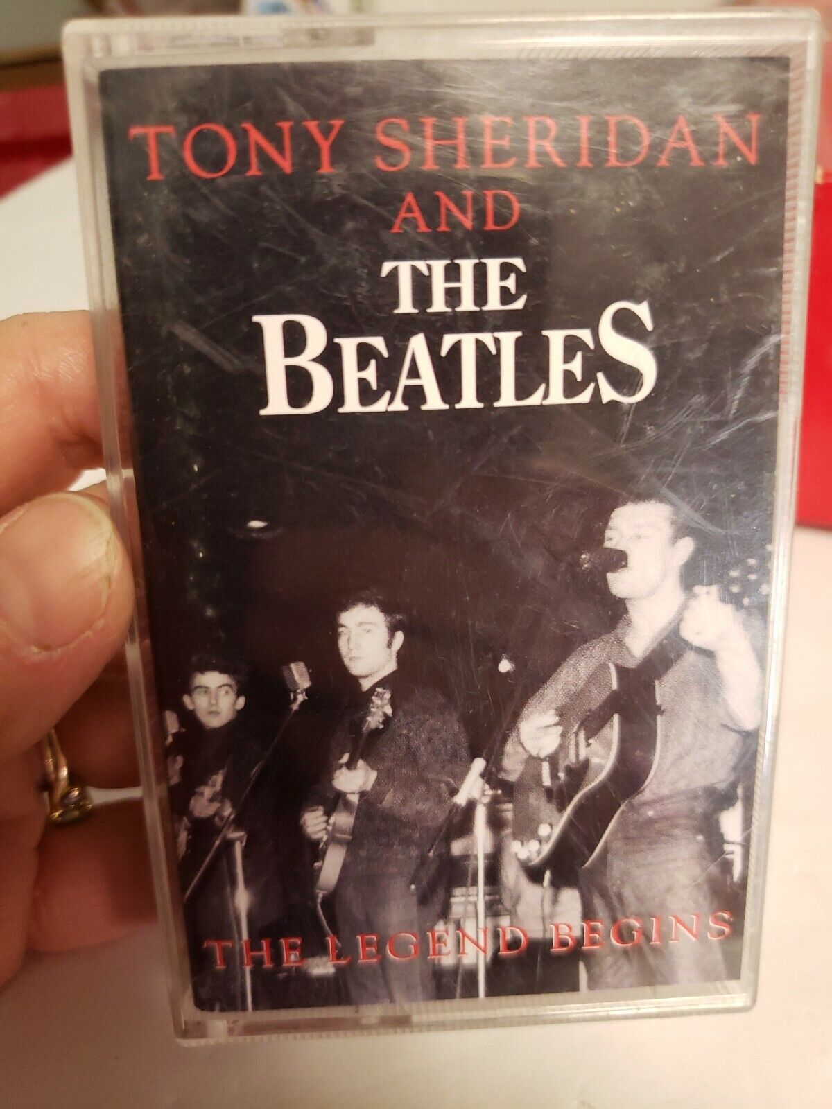Vintage Tony Sheridan And The Beatles The Legend Begins Cassette Tape RARE