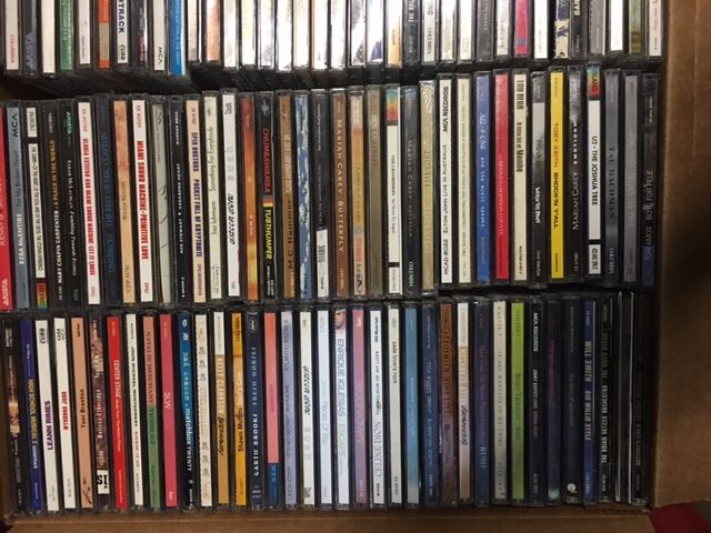 Lot of 100 Used ASSORTED CDs - 100 Bulk MISC CDs- Used CD Lot - Wholesale CDs