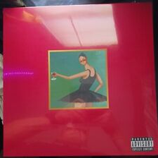 Kanye West My Beautiful Dark Twisted Fantasy Red/Black Marble Vinyl  picture