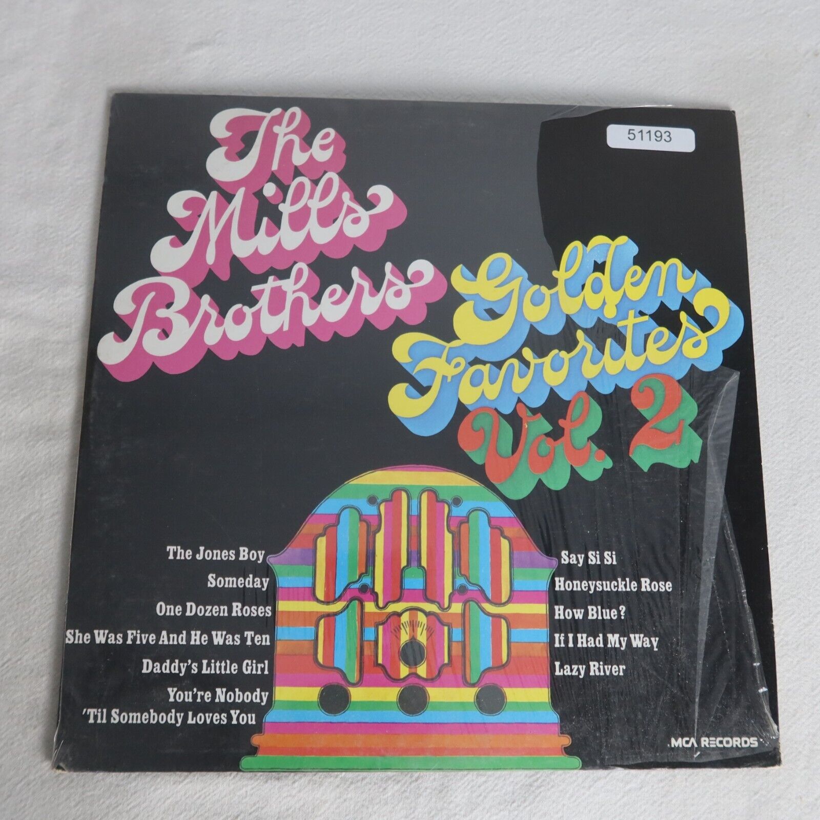 The Mills Brothers Golden Favorites Vol Ii w/ Shrink LP Vinyl Record Album