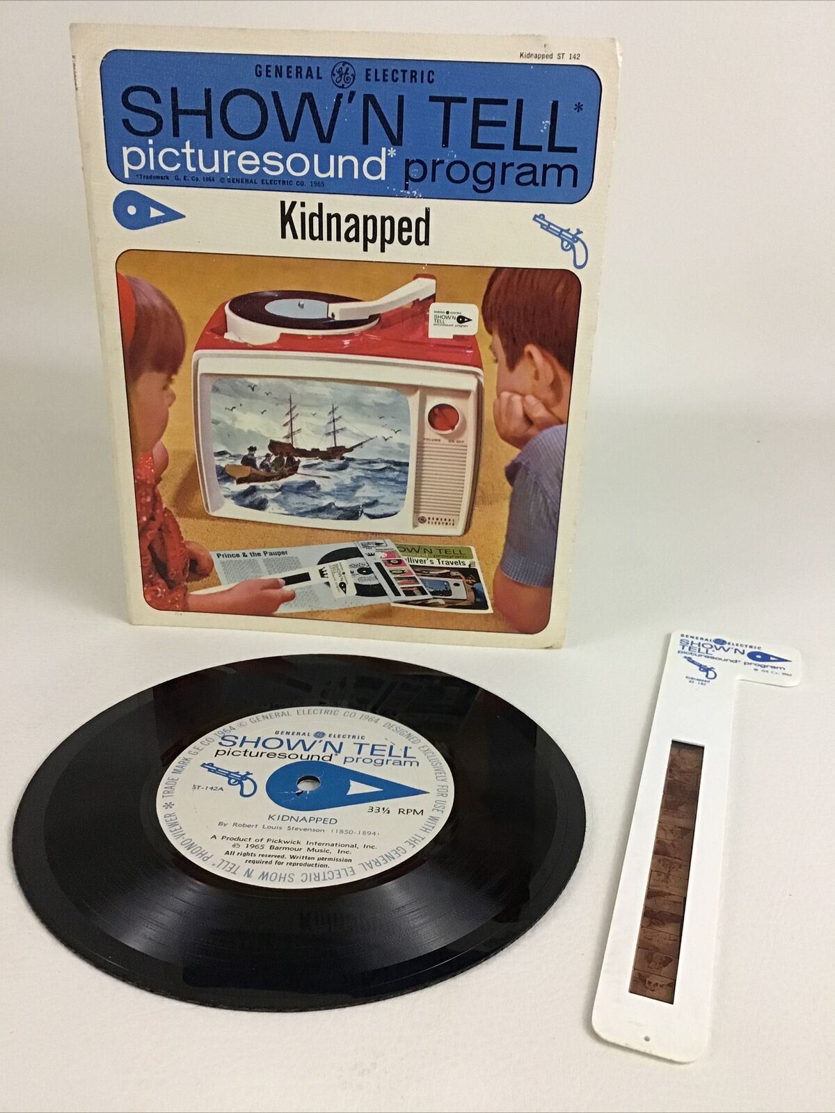 General Electric Show N Tell Kidnapped Record Showslide PictureSound Vintage 60s
