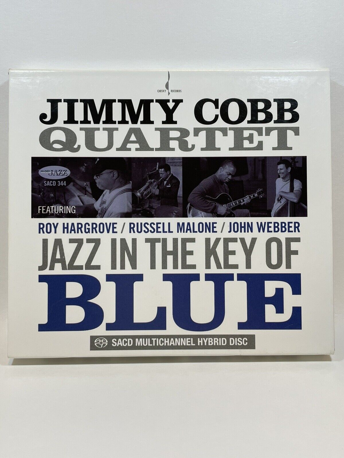 SACD: Jimmy Cobb Quartet - Jazz in Key of Blue - Super Audio CD Chesky Hybrid