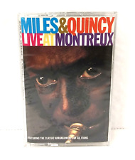 Miles & Quincy Live at Montreux LP Cassette (1993 Warner) Rare OOP New Sealed picture