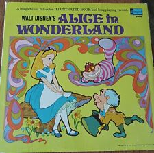 Walt Disney's Alice In Wonderland  Vinyl - Record/ sleeve. See description picture