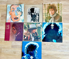 Vintage  Bob Dylan LPs Records Vinyl 1966-1976 -  Lot of 7 picture