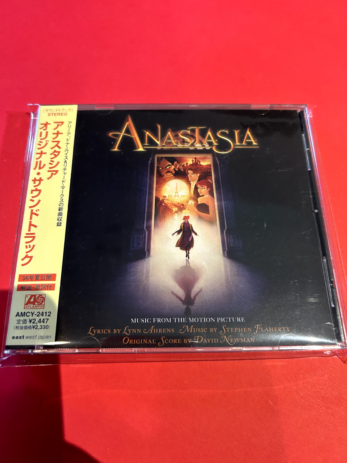 Anastasia Original Soundtrack JAPAN Release CD STEPHEN FLAHERTY DAVID NEWMAN OST
