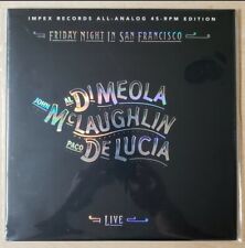 Di Meola McLaughlin De Lucia Friday Night In San Francisco Impex 45rpm AAA 2XLP picture