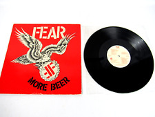 Fear - More Beer 1985 Restless 72039-1 Vinyl 12